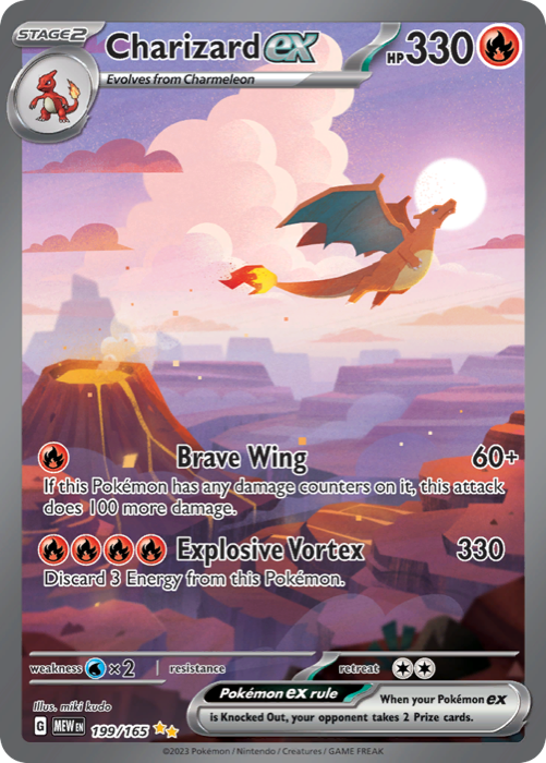 Charizard ex — Scarlet & Violet 151, #199/165